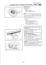 Предварительный просмотр 256 страницы Yamaha 1994 YZ250/LC Owner'S Service Manual