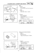 Предварительный просмотр 260 страницы Yamaha 1994 YZ250/LC Owner'S Service Manual