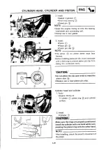 Предварительный просмотр 272 страницы Yamaha 1994 YZ250/LC Owner'S Service Manual