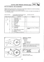 Предварительный просмотр 279 страницы Yamaha 1994 YZ250/LC Owner'S Service Manual