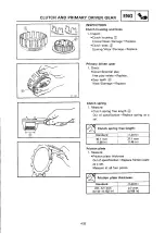 Предварительный просмотр 284 страницы Yamaha 1994 YZ250/LC Owner'S Service Manual