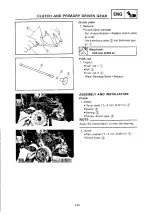 Предварительный просмотр 286 страницы Yamaha 1994 YZ250/LC Owner'S Service Manual