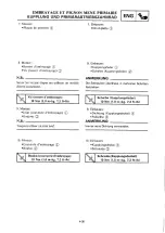 Предварительный просмотр 291 страницы Yamaha 1994 YZ250/LC Owner'S Service Manual