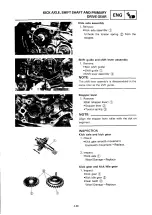 Предварительный просмотр 298 страницы Yamaha 1994 YZ250/LC Owner'S Service Manual