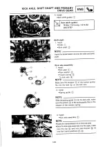 Предварительный просмотр 304 страницы Yamaha 1994 YZ250/LC Owner'S Service Manual