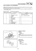 Предварительный просмотр 311 страницы Yamaha 1994 YZ250/LC Owner'S Service Manual