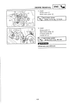 Предварительный просмотр 342 страницы Yamaha 1994 YZ250/LC Owner'S Service Manual