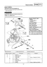 Предварительный просмотр 382 страницы Yamaha 1994 YZ250/LC Owner'S Service Manual