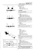 Предварительный просмотр 406 страницы Yamaha 1994 YZ250/LC Owner'S Service Manual