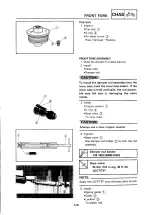 Предварительный просмотр 448 страницы Yamaha 1994 YZ250/LC Owner'S Service Manual