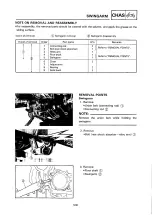 Предварительный просмотр 477 страницы Yamaha 1994 YZ250/LC Owner'S Service Manual