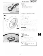 Preview for 160 page of Yamaha 1995 TZ125G1/(G) Manual