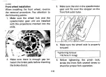 Предварительный просмотр 88 страницы Yamaha 1995 XV1000G Owner'S Manual