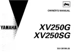 Preview for 1 page of Yamaha 1995 XV250G Owner'S Manual