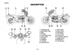 Предварительный просмотр 19 страницы Yamaha 1995 XV250SG Owner'S Manual