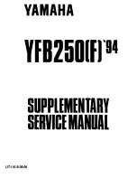 Preview for 16 page of Yamaha 1995 YFB250 Service Manual