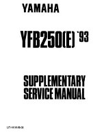 Preview for 39 page of Yamaha 1995 YFB250 Service Manual