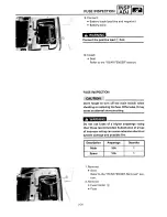 Preview for 135 page of Yamaha 1995 YFB250 Service Manual