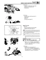 Preview for 227 page of Yamaha 1995 YFB250 Service Manual