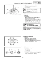 Preview for 261 page of Yamaha 1995 YFB250 Service Manual