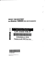 Preview for 351 page of Yamaha 1995 YFB250 Service Manual