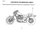 Preview for 16 page of Yamaha 1997 Virago XV535J Owner'S Manual