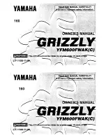 Yamaha 1998 Grizzly YFM600FWAK(C) Owner'S Manual preview