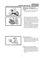 Предварительный просмотр 10 страницы Yamaha 1999 XVS1100 Service Manual