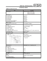 Предварительный просмотр 19 страницы Yamaha 1999 XVS1100 Service Manual