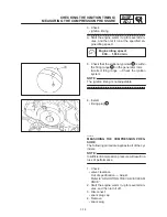 Предварительный просмотр 70 страницы Yamaha 1999 XVS1100 Service Manual