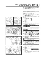 Предварительный просмотр 73 страницы Yamaha 1999 XVS1100 Service Manual