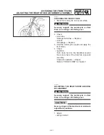 Предварительный просмотр 87 страницы Yamaha 1999 XVS1100 Service Manual