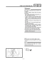 Предварительный просмотр 222 страницы Yamaha 1999 XVS1100 Service Manual