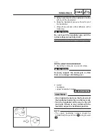 Предварительный просмотр 259 страницы Yamaha 1999 XVS1100 Service Manual