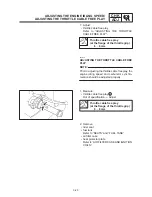 Предварительный просмотр 89 страницы Yamaha 1999 YZF-R6 Service Manual