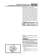 Предварительный просмотр 116 страницы Yamaha 1999 YZF-R6 Service Manual