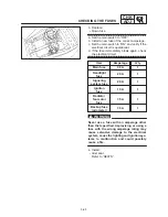 Предварительный просмотр 134 страницы Yamaha 1999 YZF-R6 Service Manual