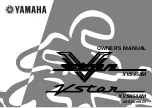 Preview for 1 page of Yamaha 2000 V Star XVS650AM Owner'S Manual