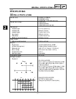 Предварительный просмотр 72 страницы Yamaha 2000 WR450F Owner'S Service Manual