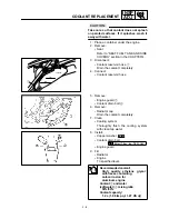 Preview for 174 page of Yamaha 2000 WR450F Owner'S Service Manual