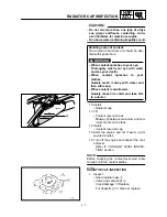 Preview for 176 page of Yamaha 2000 WR450F Owner'S Service Manual