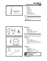 Preview for 284 page of Yamaha 2000 WR450F Owner'S Service Manual