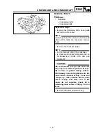 Preview for 426 page of Yamaha 2000 WR450F Owner'S Service Manual