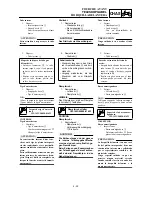 Preview for 507 page of Yamaha 2000 WR450F Owner'S Service Manual