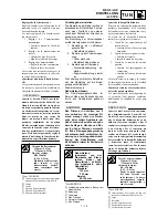 Preview for 631 page of Yamaha 2000 WR450F Owner'S Service Manual