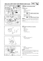 Preview for 294 page of Yamaha 2000 YZ250/LC Owner'S Service Manual