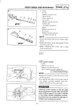 Preview for 400 page of Yamaha 2000 YZ250/LC Owner'S Service Manual