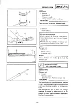 Preview for 418 page of Yamaha 2000 YZ250/LC Owner'S Service Manual