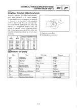 Preview for 77 page of Yamaha 2000 YZ250M/LC Owner'S Service Manual