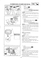 Preview for 264 page of Yamaha 2000 YZ250M/LC Owner'S Service Manual